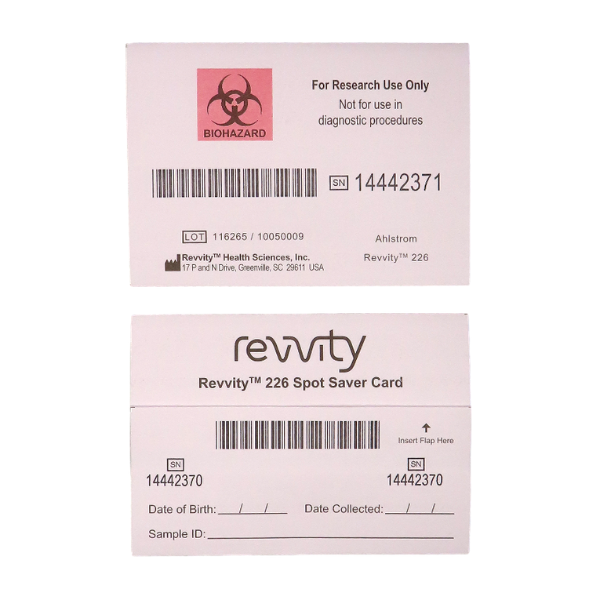 Revvity 226 Spot Saver RUO Card