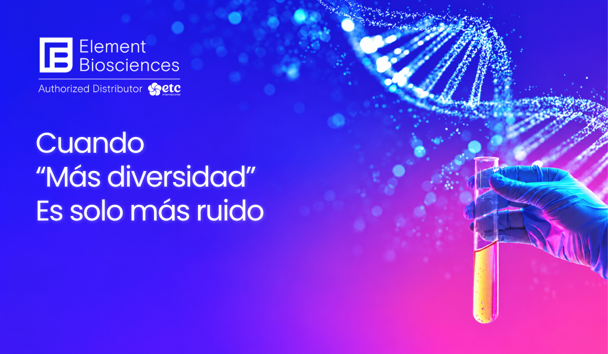 Cuando “más diversidad” es solo más ruido: qué revelan los amplicones sin diversidad sobre el error de secuenciación