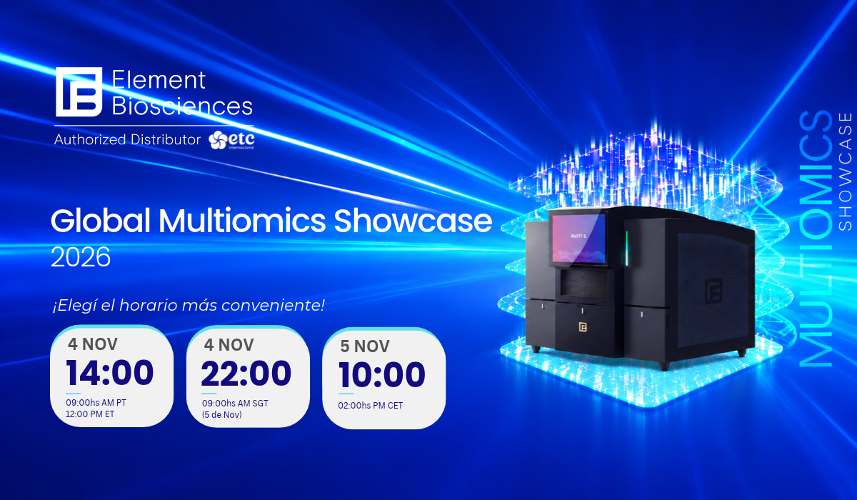 Multiomics Showcase de Element Biosciences: nuevas perspectivas para la investigación multiómica