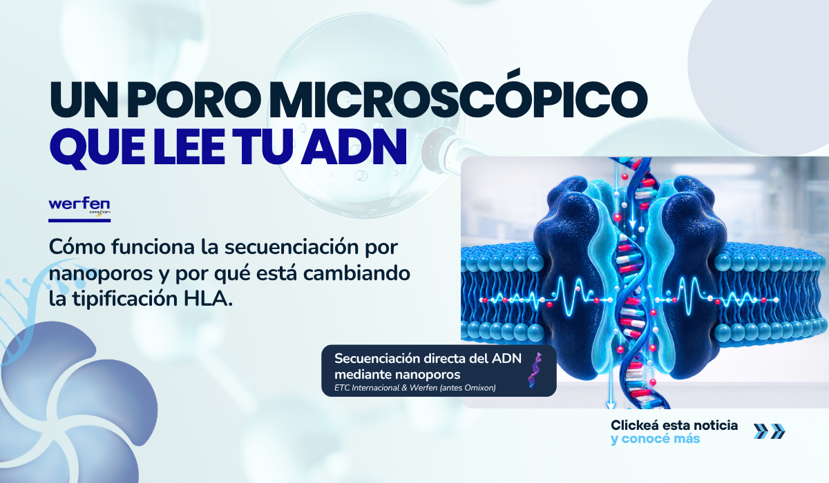 NanoTYPE™ y secuenciación por nanoporos: lecturas largas para tipificación HLA de alta resolución